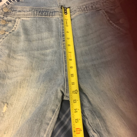 Cat & Jack Light Blue Denim Overalls - Picture 2 of 8